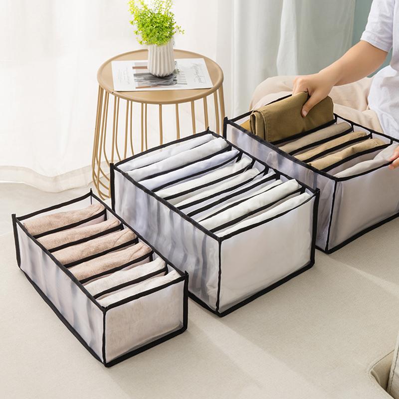 Storage Bags 1Pcs Boxes Drawer Organiser Foldable Transparent Insert Wardrobe For Clothing Underwear Bra Socks Ties
Storage Bags 1Pcs Boxes Drawer Organiser Foldable Transparent Insert Wardrobe For Clothing Underwear Bra Socks Ties