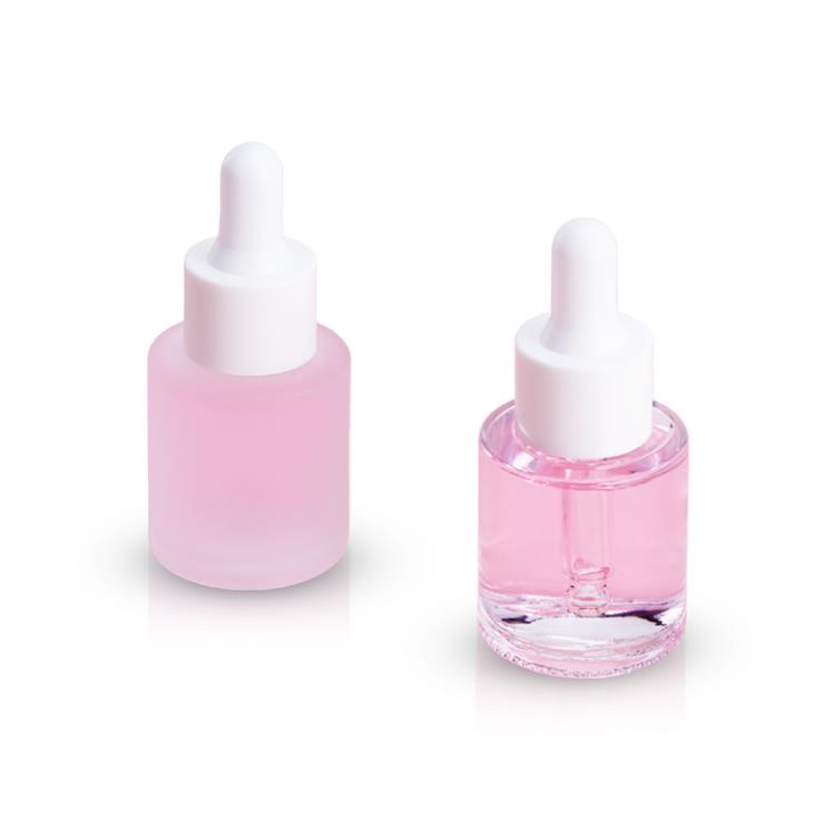 20ml Flat shoulder Glass Essential Oil Perfume Bottles Liquid Bottles Reagent Dropper Aromatherapy Bottle Wholesale SN6721