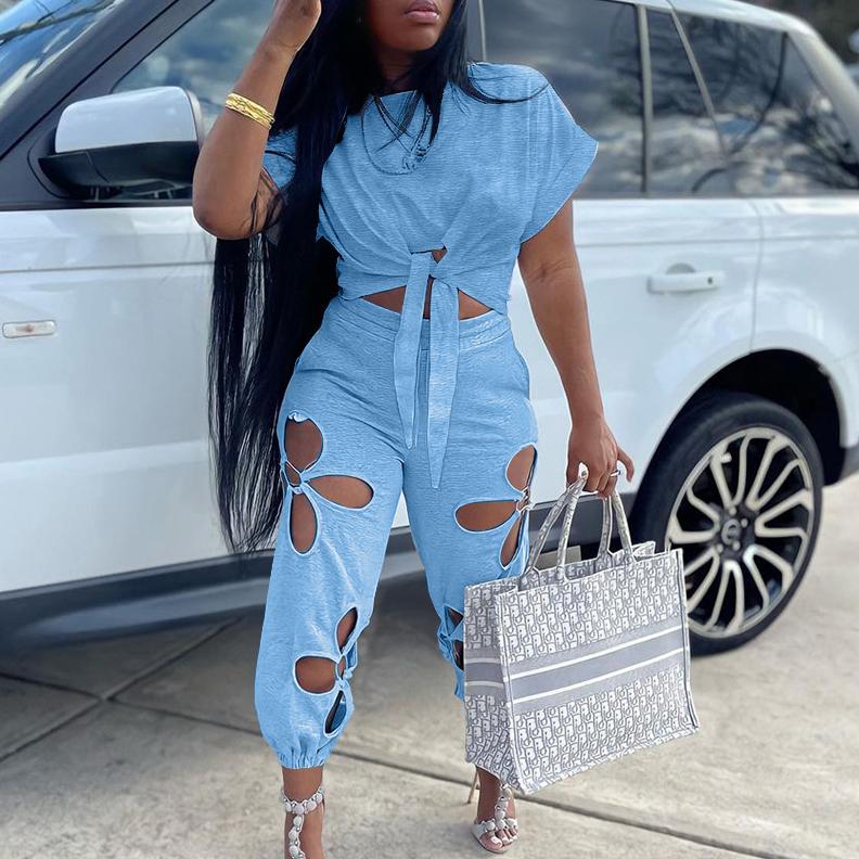 Women' Two Piece Pants Sexy Hollow Out Hole Set Women Top And Loose 2022 Summer Casual Club Outfits Matching SetWomen, White
Women' Two Piece Pants Sexy Hollow Out Hole Set Women Top And Loose 2022 Summer Casual Club Outfits Matching SetWomen, White