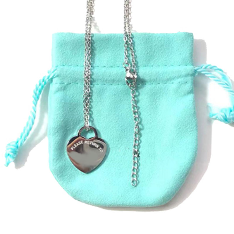 logo necklace womens stainless steel 19mm heart blue pink green red pendant jewelry on the neck Valentine day gift for girlfriend accessories wholesale
logo necklace womens stainless steel 19mm heart blue pink green red pendant jewelry on the neck Valentine day gift for girlfriend accessories wholesale