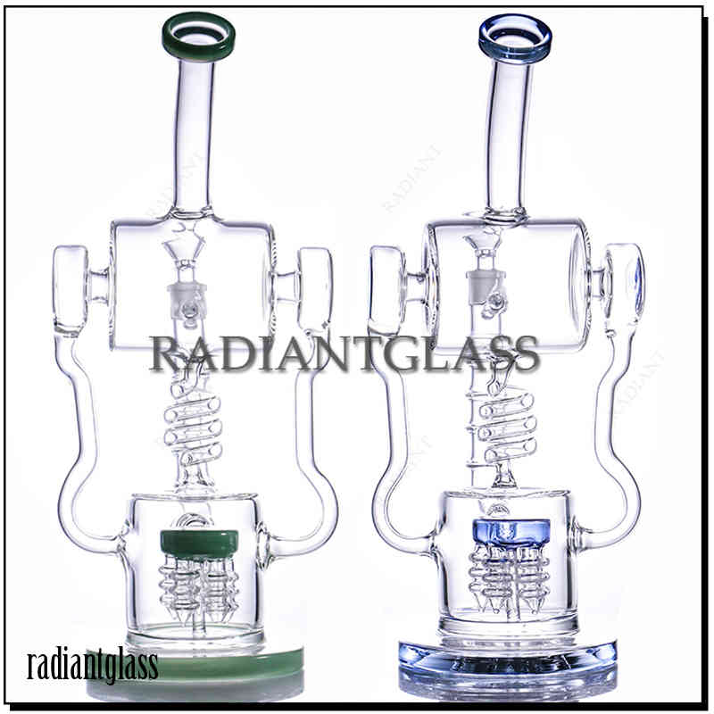 14inch glass bong Hookahs recycler thick Lookah water pipes with 14mm bongs bowl for smoking
14inch glass bong Hookahs recycler thick Lookah water pipes with 14mm bongs bowl for smoking