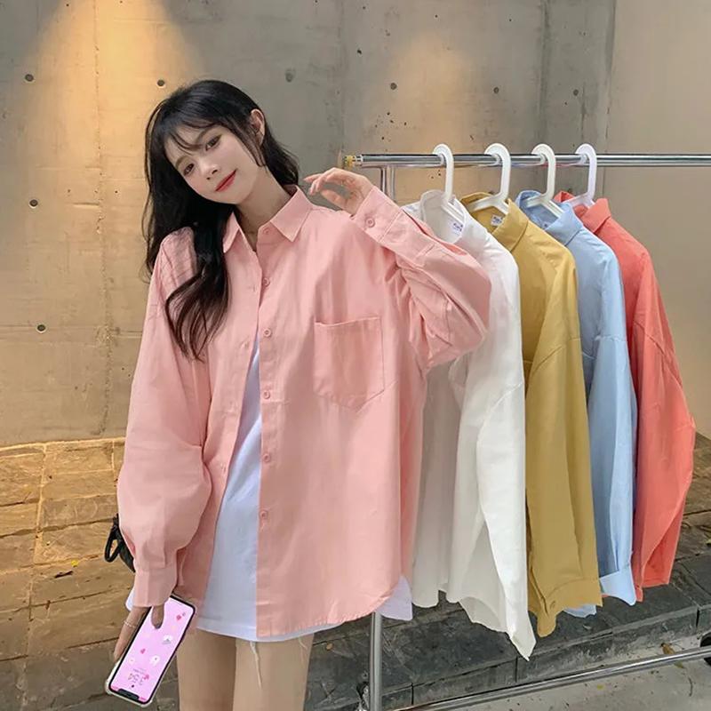 Women' Blouses & Shirts Women And Loose Vintage Long Sleeve Shirt Spring Autumn Blusas Ropa De Mujer BlousesWomen, Pink
Women' Blouses & Shirts Women And Loose Vintage Long Sleeve Shirt Spring Autumn Blusas Ropa De Mujer BlousesWomen, Pink