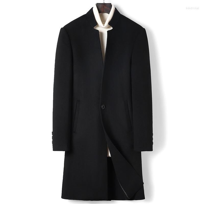Men's Wool & Blends Men Fashion Jackets Slim Fits Coats Business Mens Long Winter Windproof Outwears Black High Quality Kend22
Men's Wool & Blends Men Fashion Jackets Slim Fits Coats Business Mens Long Winter Windproof Outwears Black High Quality Kend22