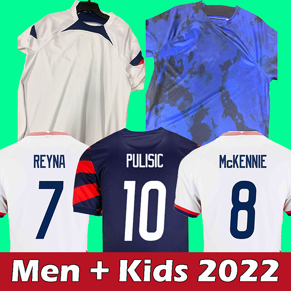 2022 PULISIC USAS AARONSON soccer jersey men kids kits united states football shirt top thailand quality REYNA McKENNIE DEST 123
2022 PULISIC USAS AARONSON soccer jersey men kids kits united states football shirt top thailand quality REYNA McKENNIE DEST 123