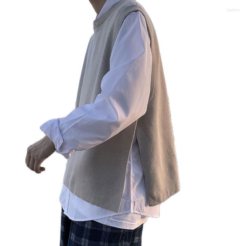 Men's Sweaters Sweater Pure Color Knit Vest Clothes Autumn Winter Couple Loose Personalized Versatile Streetwear The Price Of RecommendMen's, Black
Men's Sweaters Sweater Pure Color Knit Vest Clothes Autumn Winter Couple Loose Personalized Versatile Streetwear The Price Of RecommendMen's, Black