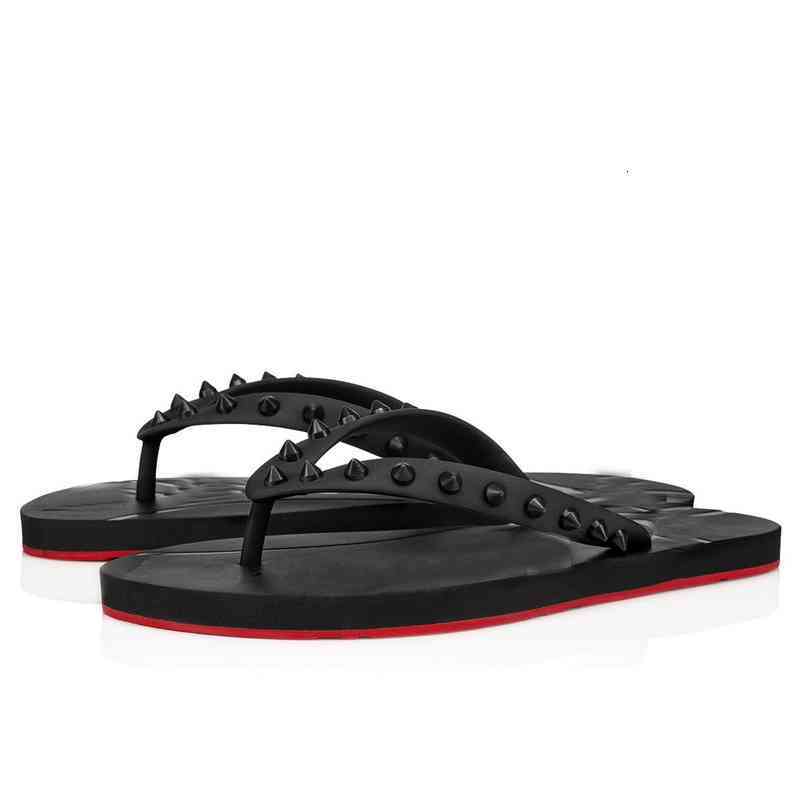 Luxury Designer Sandals Men's Red Rubber Sole Loubi Flip-Flops Flat Slippers Rivet Flats Outdoor Beach Casual cool 568U S6LU, 1# shoe box
Luxury Designer Sandals Men's Red Rubber Sole Loubi Flip-Flops Flat Slippers Rivet Flats Outdoor Beach Casual cool 568U S6LU, 1# shoe box