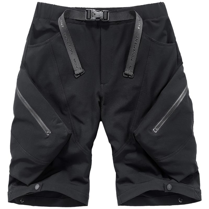 Men's Shorts Summer Mens Zipper Pockets Cargo Functional Techwear Short Pants Loose Hip Hop Sports ShortsMen's, Black 2
Men's Shorts Summer Mens Zipper Pockets Cargo Functional Techwear Short Pants Loose Hip Hop Sports ShortsMen's, Black 2