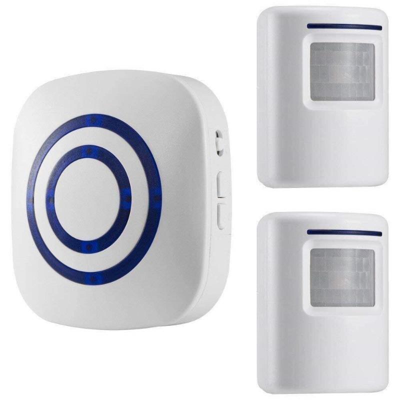 Alarm Systems 38Music Tunes Infrared Sensor Motion Detector Entry Wireless Doorbell Waterproof Transmitter+Receiver Home Smart Door Bell
Alarm Systems 38Music Tunes Infrared Sensor Motion Detector Entry Wireless Doorbell Waterproof Transmitter+Receiver Home Smart Door Bell