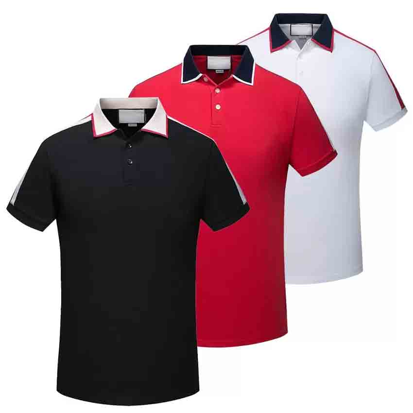 Mens Designer Polos Shirts For Man High Street Italy Embroidery Garter Snakes Little Bees Printing Brands Clothes Cottom Clothing Tees
Mens Designer Polos Shirts For Man High Street Italy Embroidery Garter Snakes Little Bees Printing Brands Clothes Cottom Clothing Tees