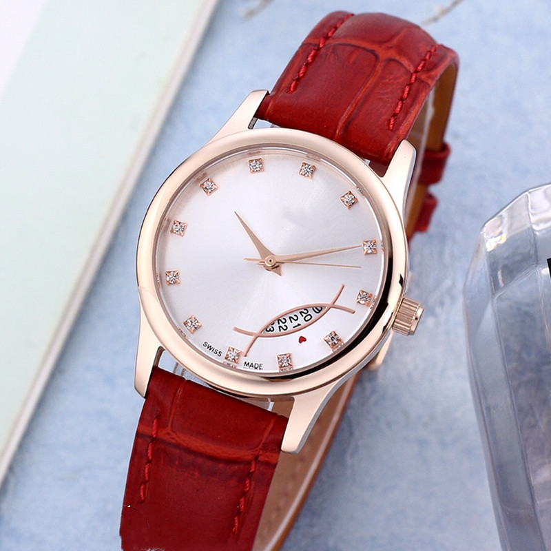 Boutique Women's Watch Simple Three-Needle 30mm 316 Stainless Steel Case Quartz Movement Mineral Super Mirror Leather Strap Fashion All-match Watchs, 1#
Boutique Women's Watch Simple Three-Needle 30mm 316 Stainless Steel Case Quartz Movement Mineral Super Mirror Leather Strap Fashion All-match Watchs, 1#