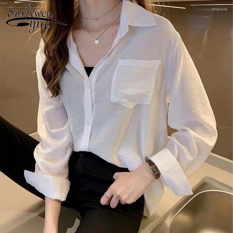Women's Blouses & Shirts Long Sleeve Solid White Women 4XL Casual Tops And Blouse Clothing Elegant Blusa Mujer De Moda 8895Women's Dway22
Women's Blouses & Shirts Long Sleeve Solid White Women 4XL Casual Tops And Blouse Clothing Elegant Blusa Mujer De Moda 8895Women's Dway22