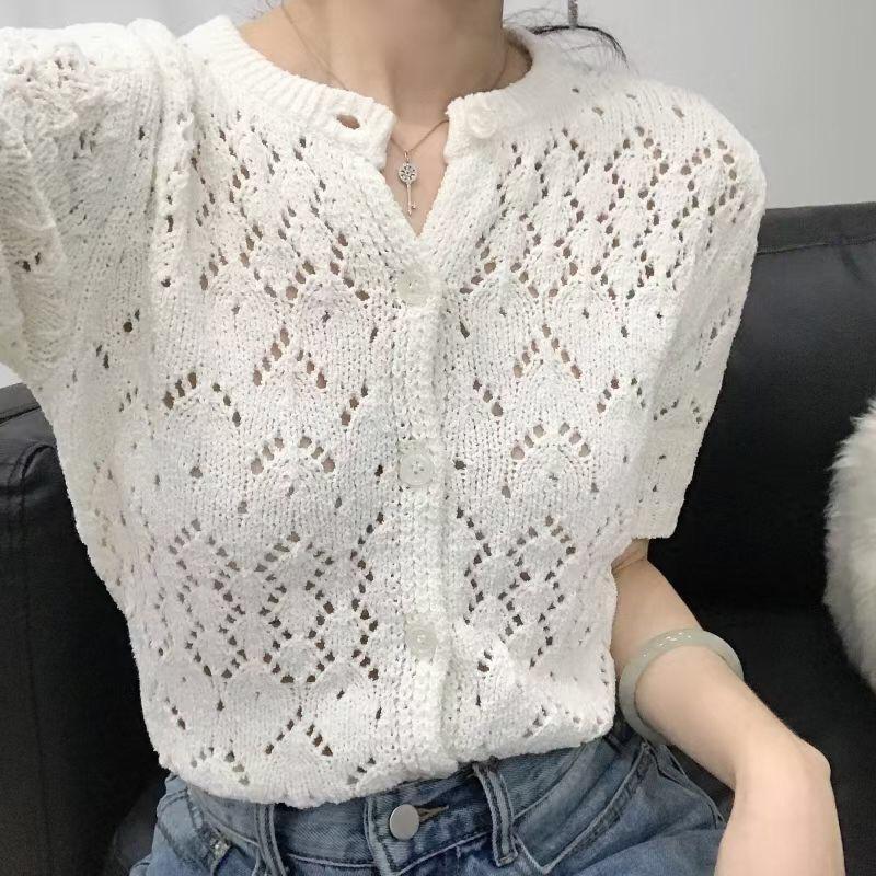 Women's Knits & Tees Oversize Womens Sweaters Summer Vintage Cardigans Loose Winter Sweater Knitted Plus Size Women Cardigan Knit Button, White
Women's Knits & Tees Oversize Womens Sweaters Summer Vintage Cardigans Loose Winter Sweater Knitted Plus Size Women Cardigan Knit Button, White