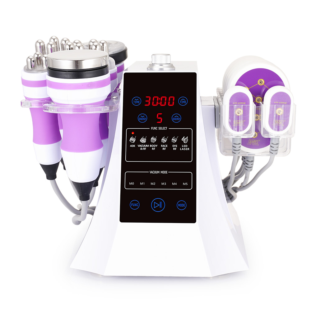 Liposuction body shaping system ultrasonic vacuum RF weight loss lipo laser slimming beauty machine