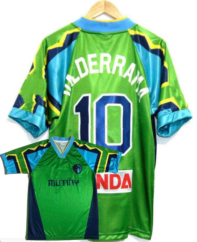 1995 1996 Tampa Bay Mutiny retro soccer jersey 95 96 Mutiny home Valderrama Hejduk Lassiter vintage classic football shirt, 95/96 home
1995 1996 Tampa Bay Mutiny retro soccer jersey 95 96 Mutiny home Valderrama Hejduk Lassiter vintage classic football shirt, 95/96 home