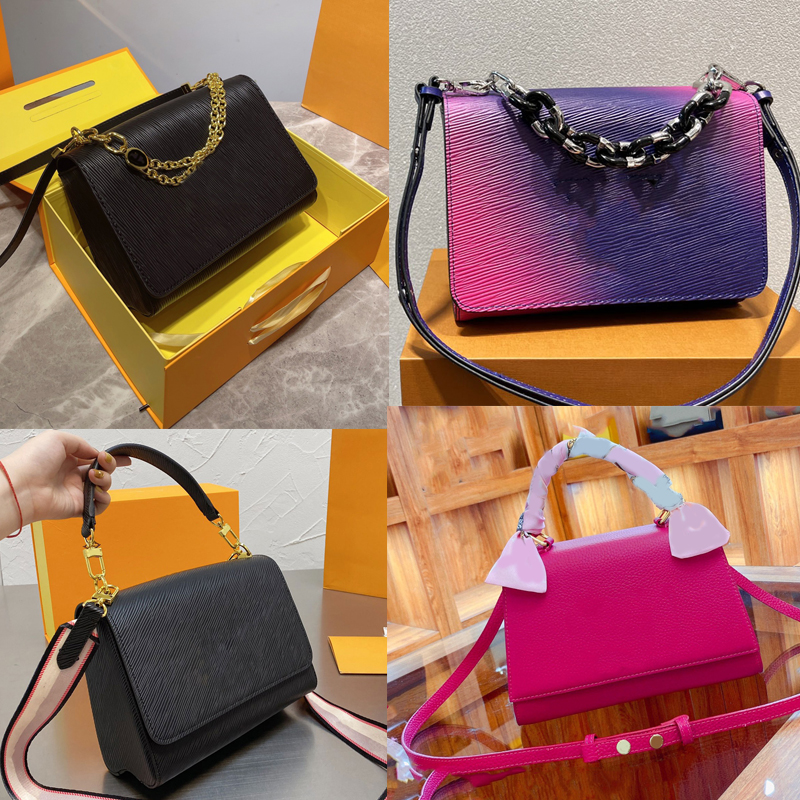 2022 classic womens twist designer chain denim lady bag high quality leather v lock flap purse luxury with dust bag
2022 classic womens twist designer chain denim lady bag high quality leather v lock flap purse luxury with dust bag