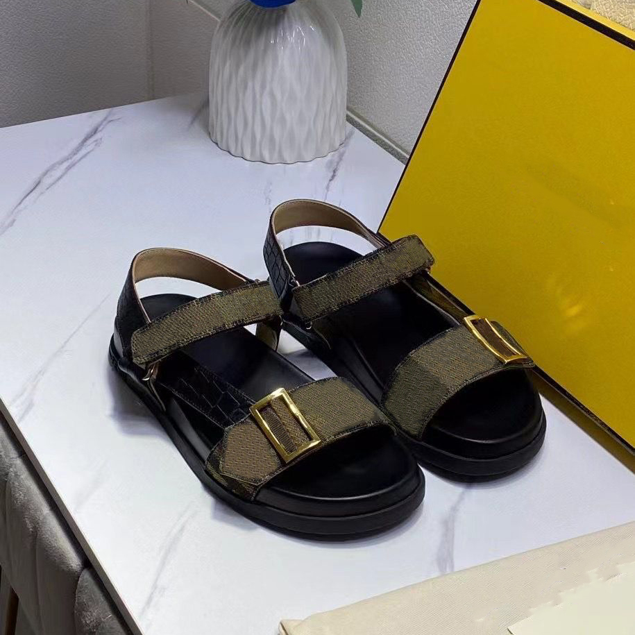 Designer Slides Women Sandal Signature Leather Flat slippers Black White double band Lambskin Shoes Maxi Metal Buckle Rubber Sole With Box, Color 1
Designer Slides Women Sandal Signature Leather Flat slippers Black White double band Lambskin Shoes Maxi Metal Buckle Rubber Sole With Box, Color 1
