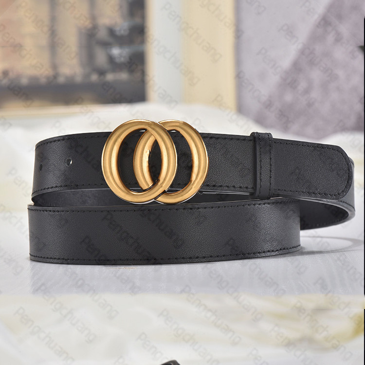 Big Letter Belts For Man Woman Designer Belt Brand Needle Buckle Fashion Belts High Quality, Black