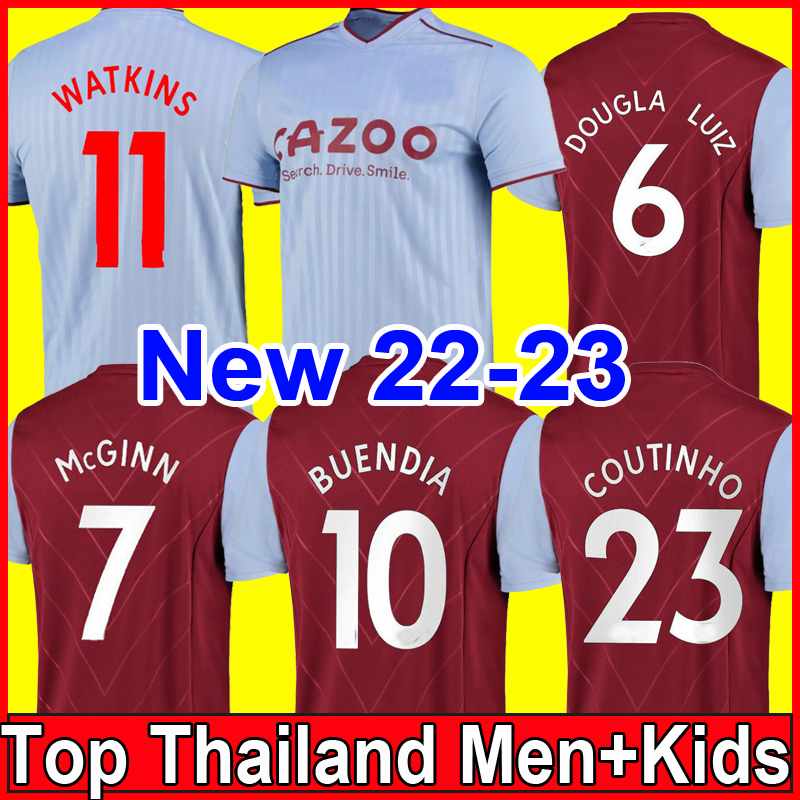 2022 2023 Kamara Soccer Jerseys 22 23 away WATKINS BUENDIA McGINN EL GHAZI DOUGLAS LUIZ MINGS coutinho CASH Diego Carlos Football shirts Kids kit set Unifroms 999, 94-95 p-s-g home
2022 2023 Kamara Soccer Jerseys 22 23 away WATKINS BUENDIA McGINN EL GHAZI DOUGLAS LUIZ MINGS coutinho CASH Diego Carlos Football shirts Kids kit set Unifroms 999, 94-95 p-s-g home