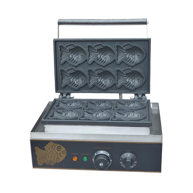 Bread Makers 110V 220V 6pcs Fish Cakes Machine Commercial Electric Shaped Cake Ice Cream Taiyaki Waffle Maker EU/US/AU/BS Plug
Bread Makers 110V 220V 6pcs Fish Cakes Machine Commercial Electric Shaped Cake Ice Cream Taiyaki Waffle Maker EU/US/AU/BS Plug