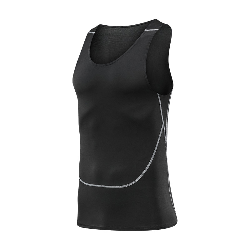 New Fitness Men' Running Training Fast Drying Vest Elastic Backing Basketball Sweat Wicking GYM Black Sports Tights Tank Top
New Fitness Men' Running Training Fast Drying Vest Elastic Backing Basketball Sweat Wicking GYM Black Sports Tights Tank Top