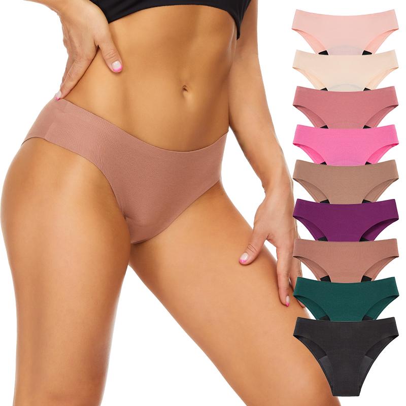 Women's Panties Cotton 4 Layer Period Heavy Flow Leakproof Menstrual Absorbent Women Underwear Culotte Menstruelle DropWomen's, Khaki
Women's Panties Cotton 4 Layer Period Heavy Flow Leakproof Menstrual Absorbent Women Underwear Culotte Menstruelle DropWomen's, Khaki
