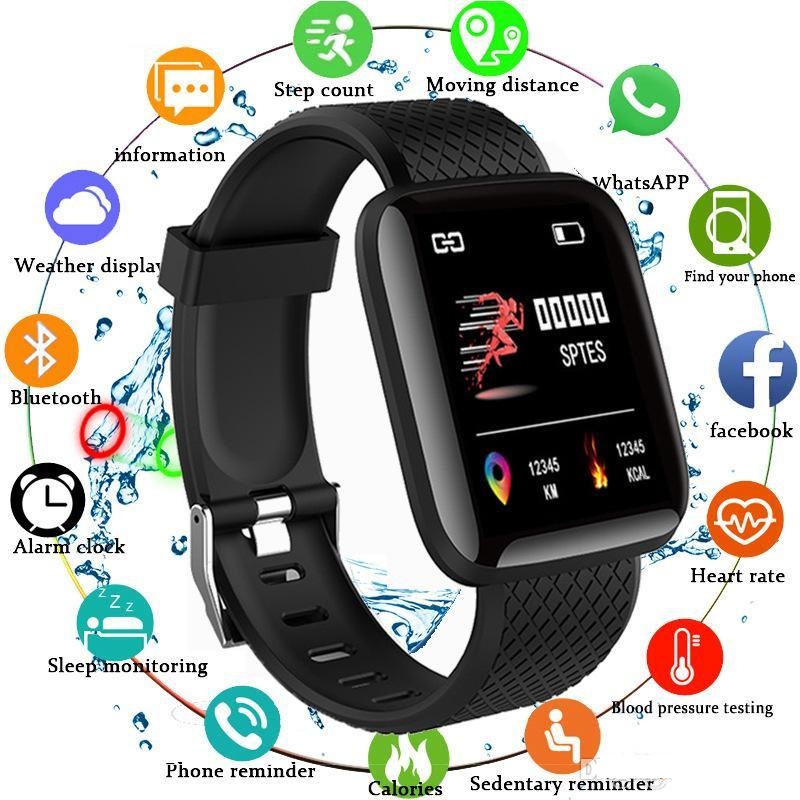 116plus Smart Bracelet Color Touch screen wristband band Real Heart Rate Blood Pressure Sleep
116plus Smart Bracelet Color Touch screen wristband band Real Heart Rate Blood Pressure Sleep