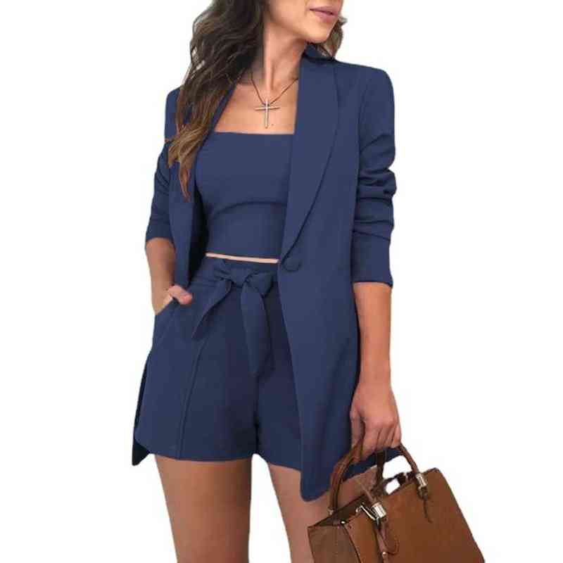 Boozrey 2021 And Autumn Black Vest Jacket Fashion Temperament High Waist Bow Belt Shorts Three Piece Women Suit J220813, Apricot.
Boozrey 2021 And Autumn Black Vest Jacket Fashion Temperament High Waist Bow Belt Shorts Three Piece Women Suit J220813, Apricot.