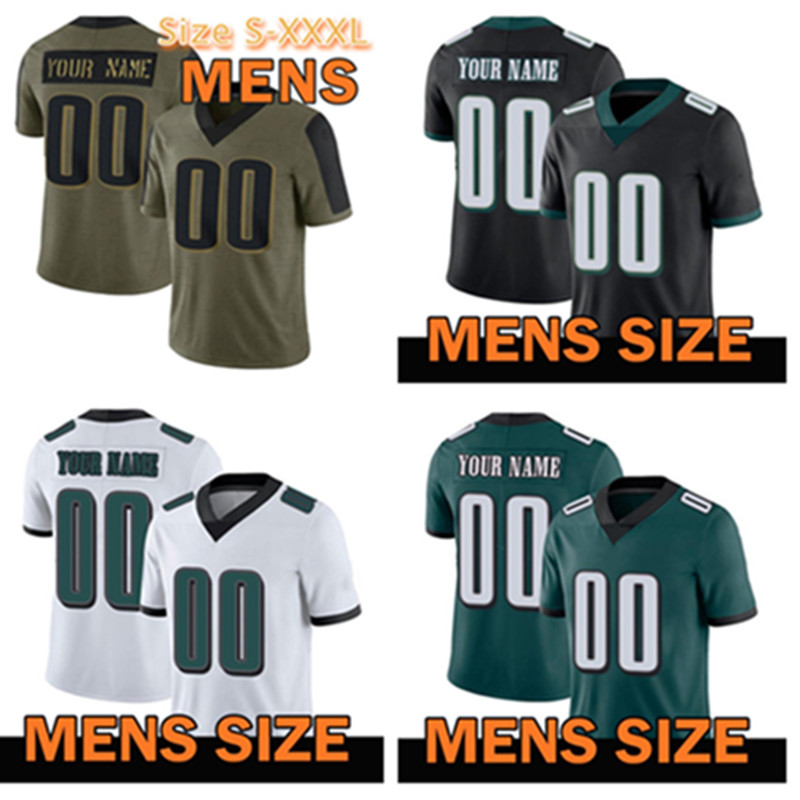 NCAA Jersey Philadelphia''Eagles''Men DeVonta Smith Jalen Hurts Football Miles Sanders Brian Dawkins Fletcher Cox Alshon Jeffery Zach Ertz DeSean, 003