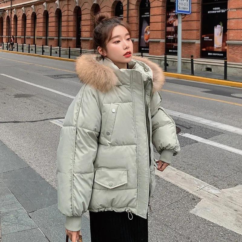 Women' Down & Parkas Winter Loose Coats Plus Size Fur Collar Overcoat Elegant Cotton Padded Korean Clothes Casual Women Autumn Fluffy Jacke, Green
Women' Down & Parkas Winter Loose Coats Plus Size Fur Collar Overcoat Elegant Cotton Padded Korean Clothes Casual Women Autumn Fluffy Jacke, Green