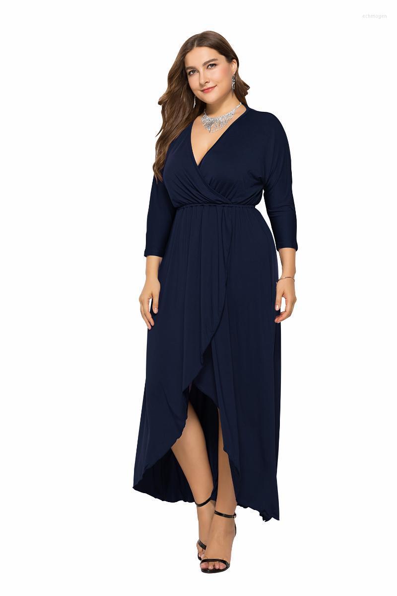 Plus Size Dresses Women Clothes 4XL Maxi Large Curv Sexy V-Neck Batwing Sleeve Lrrgular Autumn Fashion Party Dress Echm22, Black
Plus Size Dresses Women Clothes 4XL Maxi Large Curv Sexy V-Neck Batwing Sleeve Lrrgular Autumn Fashion Party Dress Echm22, Black