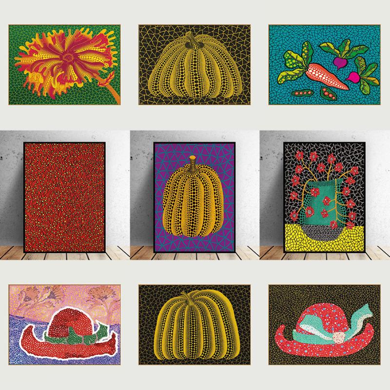 Paintings Yayoi Kusama Purple Pumpkin Canvas Painting Abstract Posters And Prints Wall Art Pictures For Living Room Cuadros Home Decor
Paintings Yayoi Kusama Purple Pumpkin Canvas Painting Abstract Posters And Prints Wall Art Pictures For Living Room Cuadros Home Decor