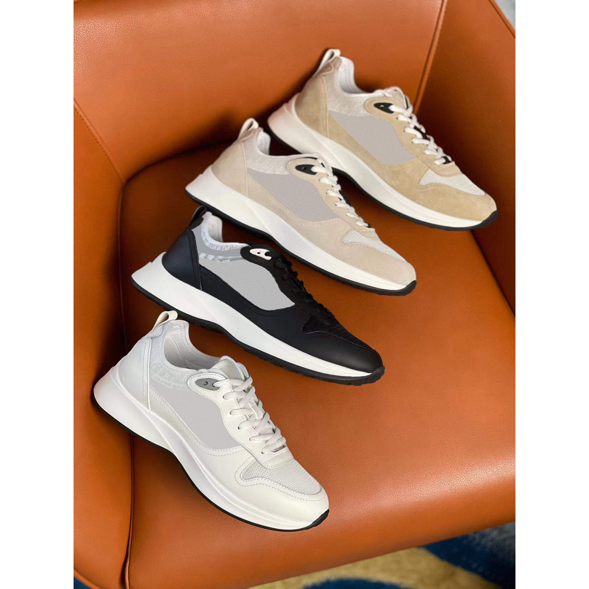 Designer Sneakers B25 Casual Shoes Men Sneaker Black White Suede Leather Trainers Mesh Espadrilles Trainer Platform Shoe
Designer Sneakers B25 Casual Shoes Men Sneaker Black White Suede Leather Trainers Mesh Espadrilles Trainer Platform Shoe