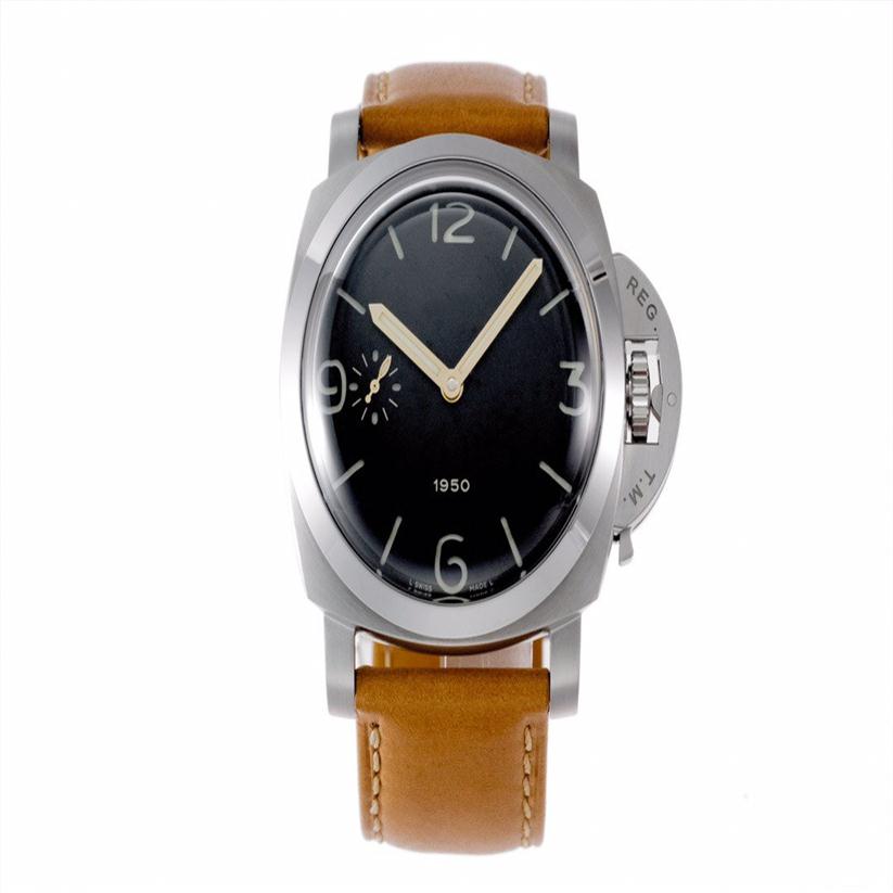 XF produced the first four Kings of men's watch with PAM127 6497-2movement sun dial ETA steel gooseneck screw sapphire mirror300j, As shown
XF produced the first four Kings of men's watch with PAM127 6497-2movement sun dial ETA steel gooseneck screw sapphire mirror300j, As shown
