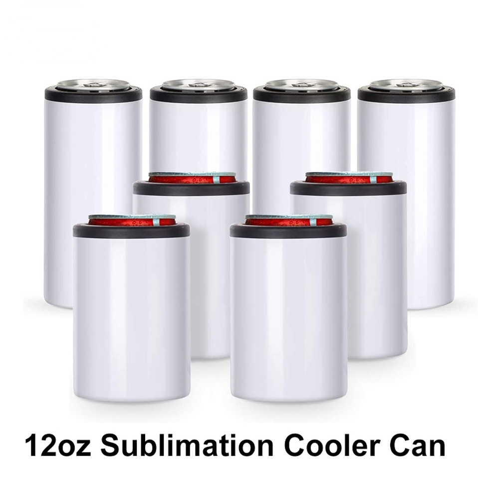 Custom 12oz Universal 4 in 1 Slim Beer Double Wall Stainless Steel Vacuum Insulated Skinny Sublimation Blank Cooler Can sxjun1, White
Custom 12oz Universal 4 in 1 Slim Beer Double Wall Stainless Steel Vacuum Insulated Skinny Sublimation Blank Cooler Can sxjun1, White