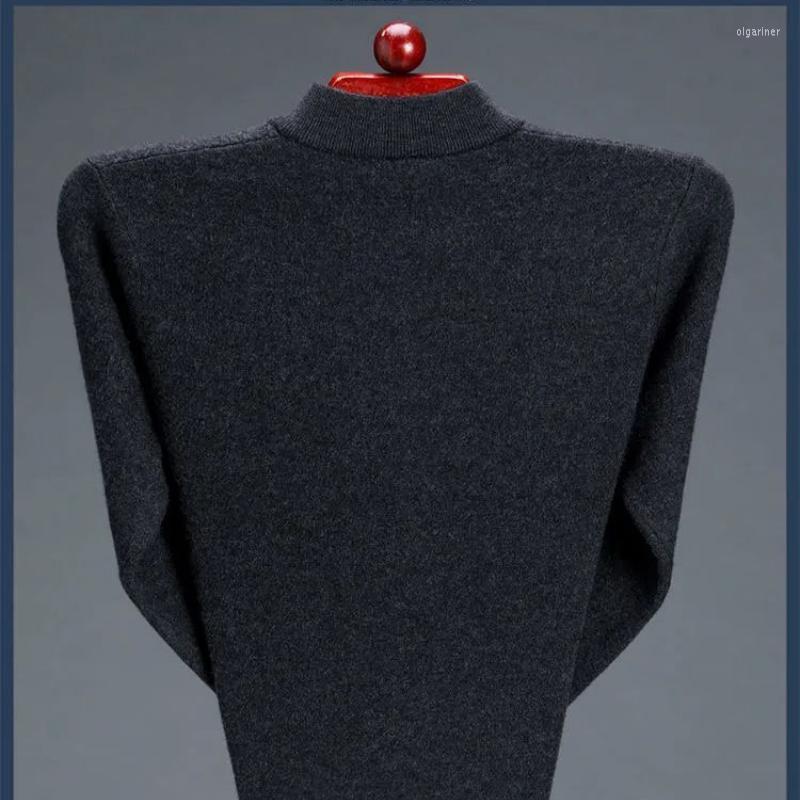 Men's Sweaters Spring Autumn Cashmere Sweater Men Mock Neck Mens Slim Fit Pullover Classic Wool Knitwear Pull Homme Y748Men's Olga22
Men's Sweaters Spring Autumn Cashmere Sweater Men Mock Neck Mens Slim Fit Pullover Classic Wool Knitwear Pull Homme Y748Men's Olga22