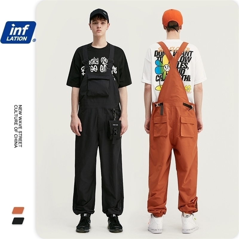 INFLATION SS Collection Mens Overalls Broadcloth Loose Fit Casual Polyester Hip Hop Streetwear Mens Casual Overalls 3026S20 201110, Orange
INFLATION SS Collection Mens Overalls Broadcloth Loose Fit Casual Polyester Hip Hop Streetwear Mens Casual Overalls 3026S20 201110, Orange