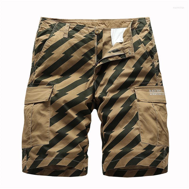 Men's Shorts Summer Men's Tactical Cargo Beach Men Cotton Casual Stripe Sports Man Boardshorts Breathable Camouflage StreetwearMen's Nao, Khaki
Men's Shorts Summer Men's Tactical Cargo Beach Men Cotton Casual Stripe Sports Man Boardshorts Breathable Camouflage StreetwearMen's Nao, Khaki