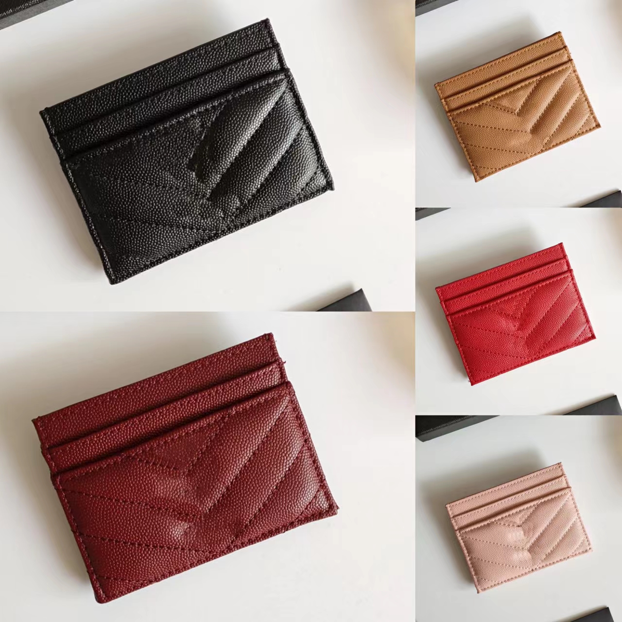 2022 new fashion Card Holders caviar woman mini wallet Designer pure color genuine leather Pebble texture luxury Black wallet coin purse key pouch
2022 new fashion Card Holders caviar woman mini wallet Designer pure color genuine leather Pebble texture luxury Black wallet coin purse key pouch