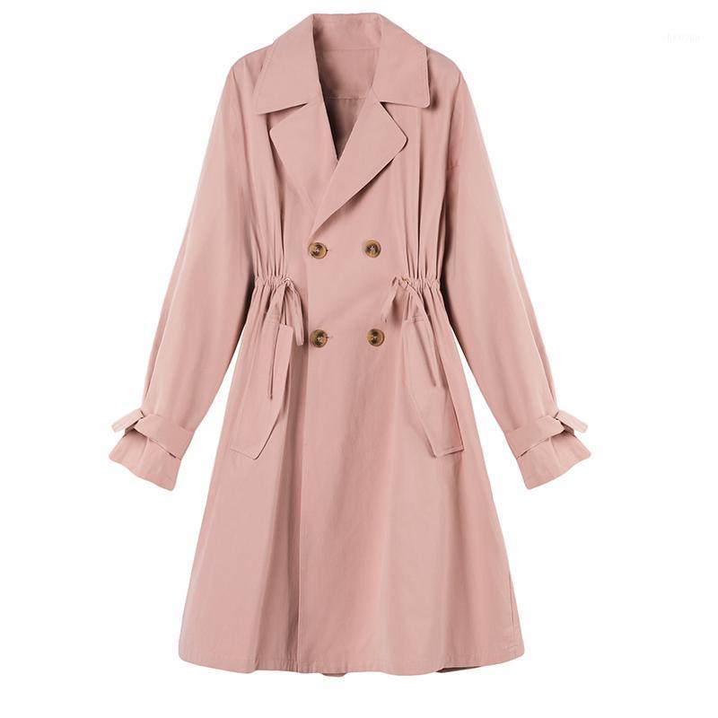 Women' Trench Coats Women Solid Medium Long Full Lantern Sleeve Double Breasted Turn-down Collar Coat L3411051, Pink
Women' Trench Coats Women Solid Medium Long Full Lantern Sleeve Double Breasted Turn-down Collar Coat L3411051, Pink
