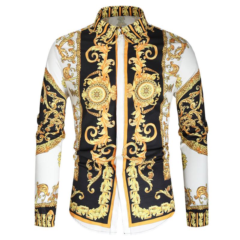 Men's Casual Shirts African Men Long Sleeve Shirt Fashion Lapel Single-breasted Elegant Single Breasted Slim Top Spring Autumn Clothing, Black
Men's Casual Shirts African Men Long Sleeve Shirt Fashion Lapel Single-breasted Elegant Single Breasted Slim Top Spring Autumn Clothing, Black