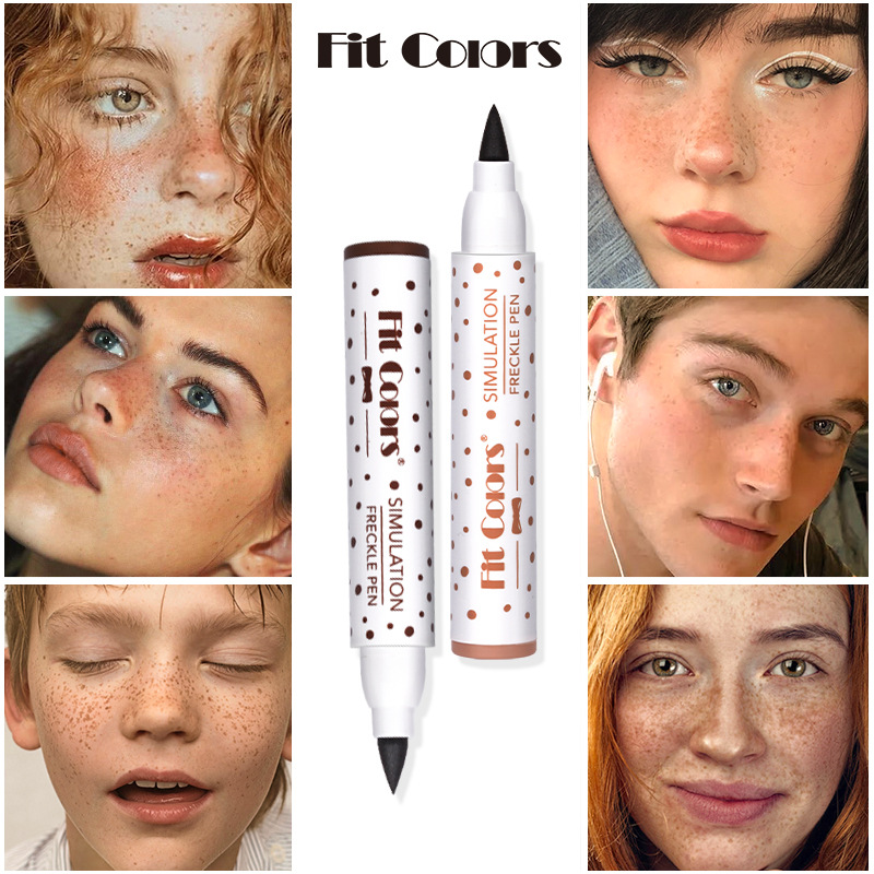 Sunkissed Natural Cosmetic Realistic Freckle Pen Foundation Waterproof Face Brown Dot Spot Pen Makeup Pencil Tool 1921, 02 coffee dark brown
Sunkissed Natural Cosmetic Realistic Freckle Pen Foundation Waterproof Face Brown Dot Spot Pen Makeup Pencil Tool 1921, 02 coffee dark brown