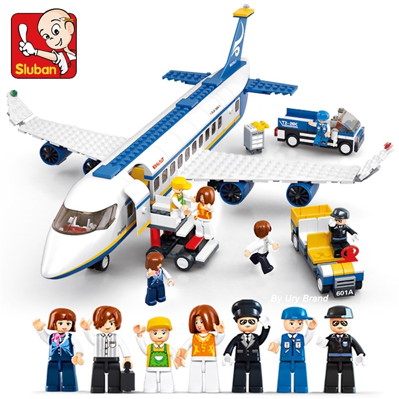 Sluban City Series Passengers Plane Jet Cargo Airplane Bus Sets Modern Aviation Airport Building Blocks Toys for Kids Gift Boys 220715
Sluban City Series Passengers Plane Jet Cargo Airplane Bus Sets Modern Aviation Airport Building Blocks Toys for Kids Gift Boys 220715