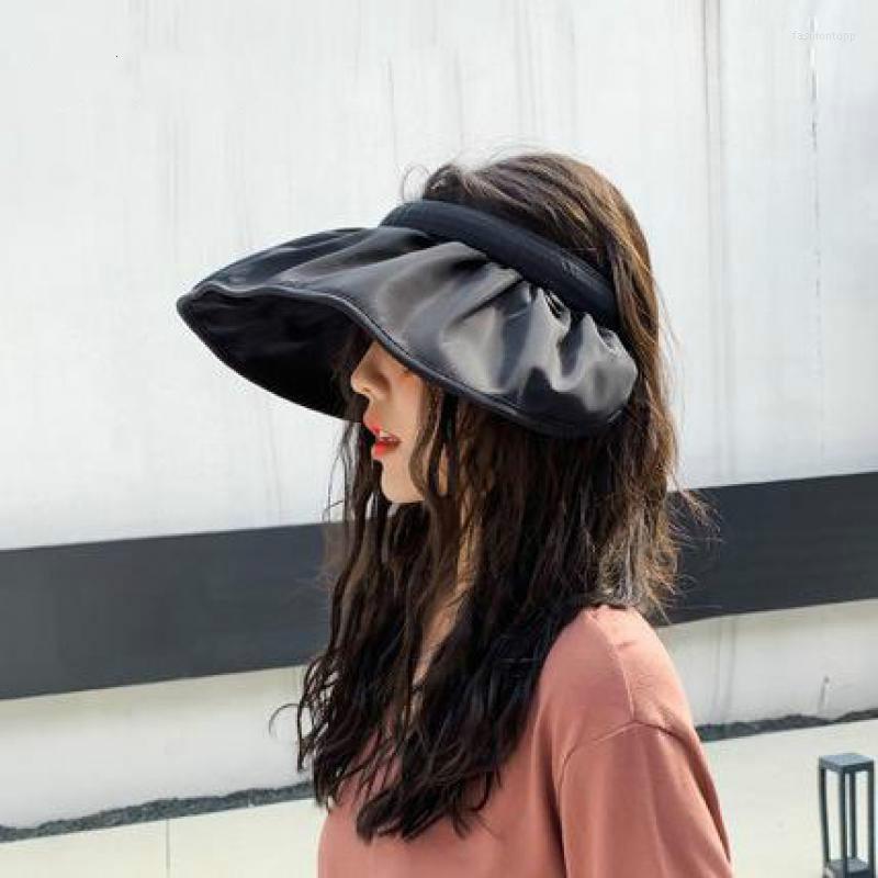 Wide Brim Hats Summer For Women Empty Top Shell Shape Sun Hat Fashion Sunscreen Protection Beach Lady Anti-Uv Vacation Travel HatsWide, Black
Wide Brim Hats Summer For Women Empty Top Shell Shape Sun Hat Fashion Sunscreen Protection Beach Lady Anti-Uv Vacation Travel HatsWide, Black