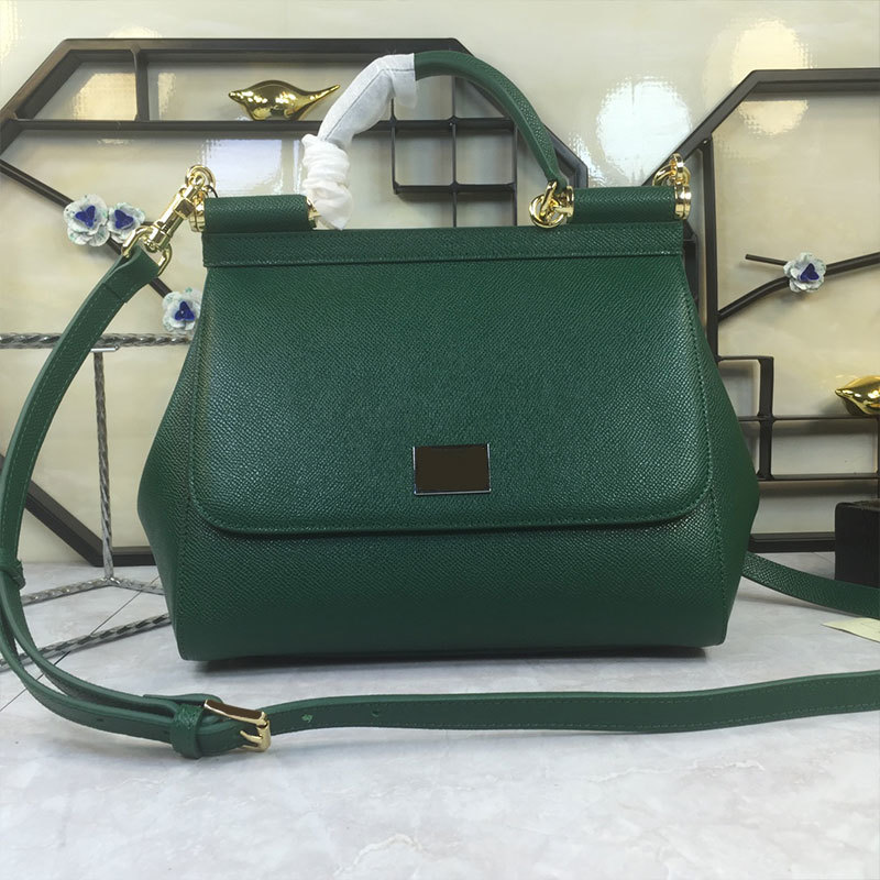 20CM Miss Sicily Mini Bag palm print multicolor calfskin leather Fashion temperament Handbag Shoulder Messenger Bag, Army green
20CM Miss Sicily Mini Bag palm print multicolor calfskin leather Fashion temperament Handbag Shoulder Messenger Bag, Army green