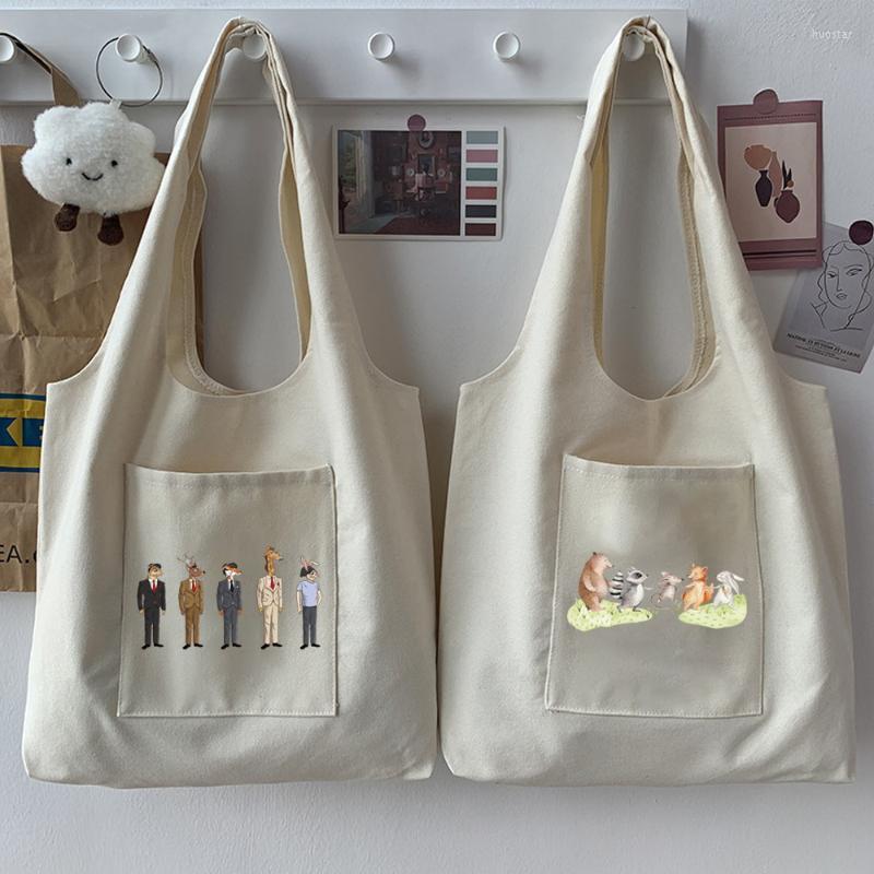 Shopping Bags Handbag Women's Commuter Bag Shoulder Cartoon Cute Pattern Print Series Beige Canvas Tote Student FashionShopping, Black
Shopping Bags Handbag Women's Commuter Bag Shoulder Cartoon Cute Pattern Print Series Beige Canvas Tote Student FashionShopping, Black