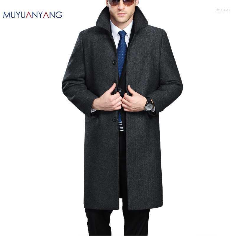 Mu Yuan Yang Single Breasted And Long Cashmere Clothing Men' S Woolen Jackets Winter Thicken Casual Coat Overcoat 3XL 4XL1 Viol22, Dark grey
Mu Yuan Yang Single Breasted And Long Cashmere Clothing Men' S Woolen Jackets Winter Thicken Casual Coat Overcoat 3XL 4XL1 Viol22, Dark grey
