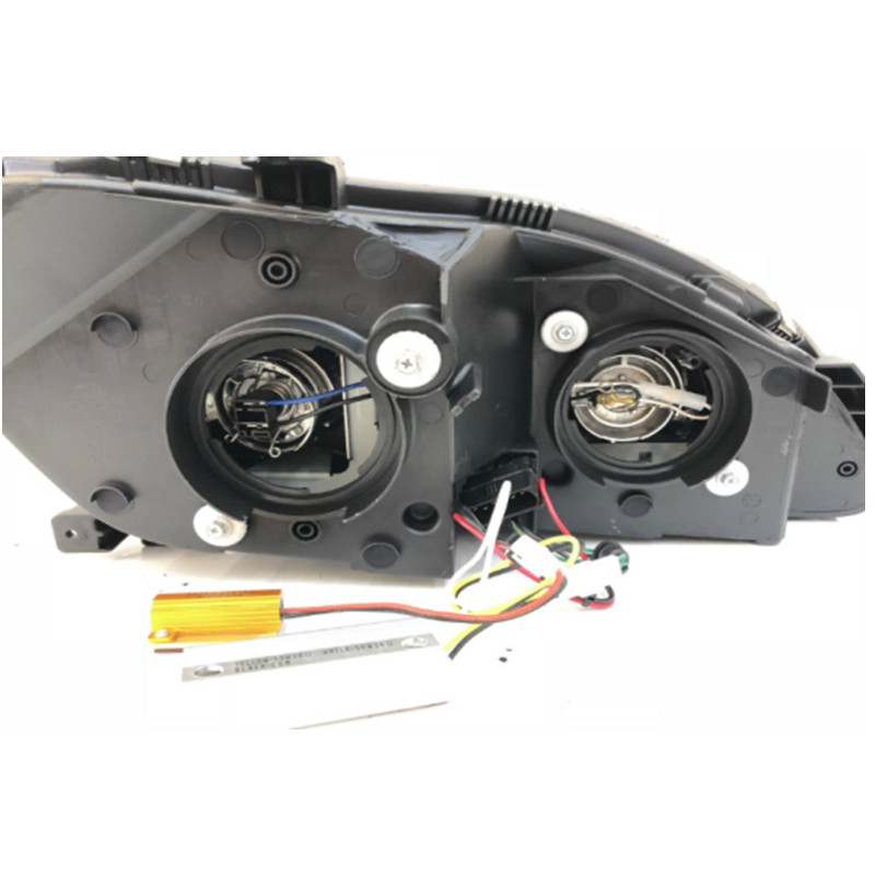 Car Headlights for BENZ W220 1999-2005 S320 S350 Headlight Xenon High Low Beam Lights Turn Signal Daytime Light