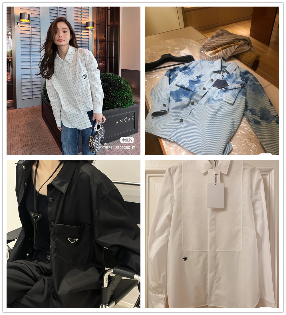 2022 summer Luxury brands Two Piece Dress chiffon Top women shirts prad Blouses tops Long sleeve Chic woman blouse blusas mujer t shirt, Z3 high quality 30
2022 summer Luxury brands Two Piece Dress chiffon Top women shirts prad Blouses tops Long sleeve Chic woman blouse blusas mujer t shirt, Z3 high quality 30