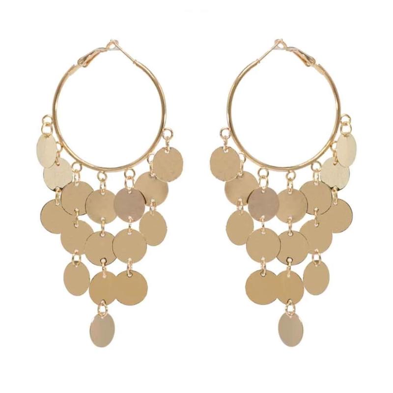 Hoop & Huggie Styles Gold Round Sequin Tassel Drop Earrings For Women Fashion Metal Big Circle Earring 2022 Trend Holiday Party JewelryHoop
Hoop & Huggie Styles Gold Round Sequin Tassel Drop Earrings For Women Fashion Metal Big Circle Earring 2022 Trend Holiday Party JewelryHoop