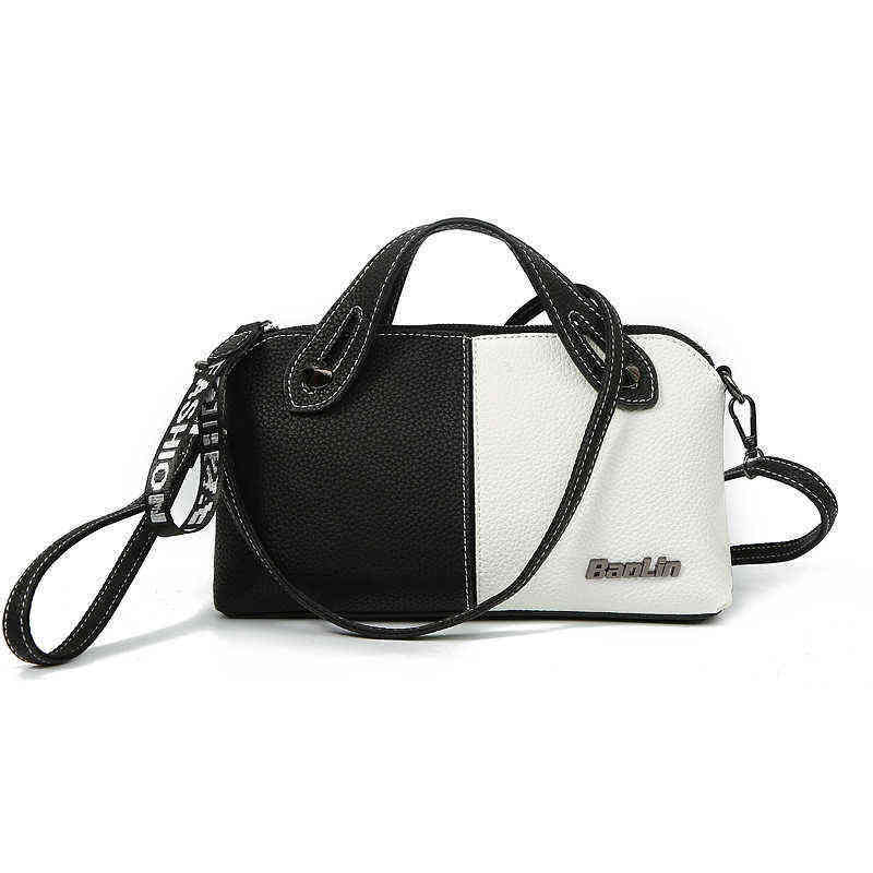 Evening Bags Fashion contrast color small square bag 2022 new leather shoulder women's messenger splicing hand 220211, Black powder
Evening Bags Fashion contrast color small square bag 2022 new leather shoulder women's messenger splicing hand 220211, Black powder